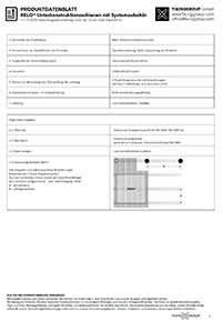 Relo Datenblatt